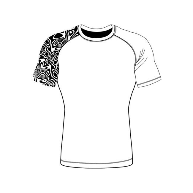 High-Performance Short Sleeve Gym Compression Shirt